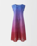 Load image into Gallery viewer, Mauve Fade Rayon Dress