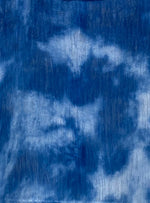 Load image into Gallery viewer, Blue and white shades Double Chiffon Dress