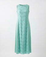 Load image into Gallery viewer, Mint green crepe and Sequins Dress