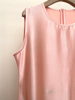 Load image into Gallery viewer, Peach Shiny Crepe Dress