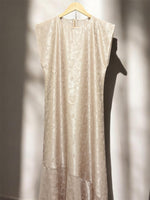 Load image into Gallery viewer, Beige Curved Seam Dress