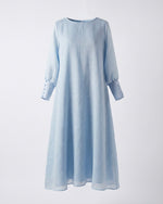 Load image into Gallery viewer, Light Blue Chiffon Dress