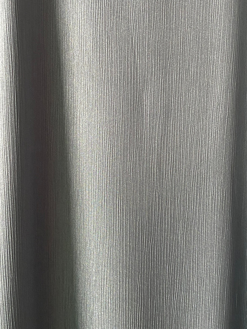 Grey Crepe Dress