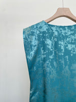Load image into Gallery viewer, Green Viscose Dress
