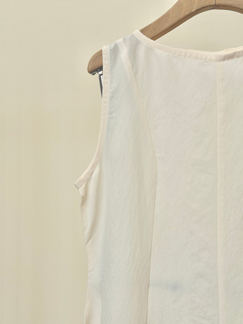 White Modal dress