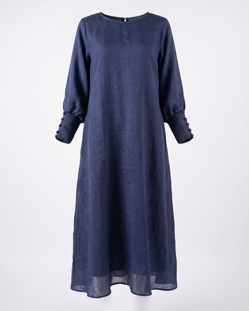 Purple Chiffon Dress