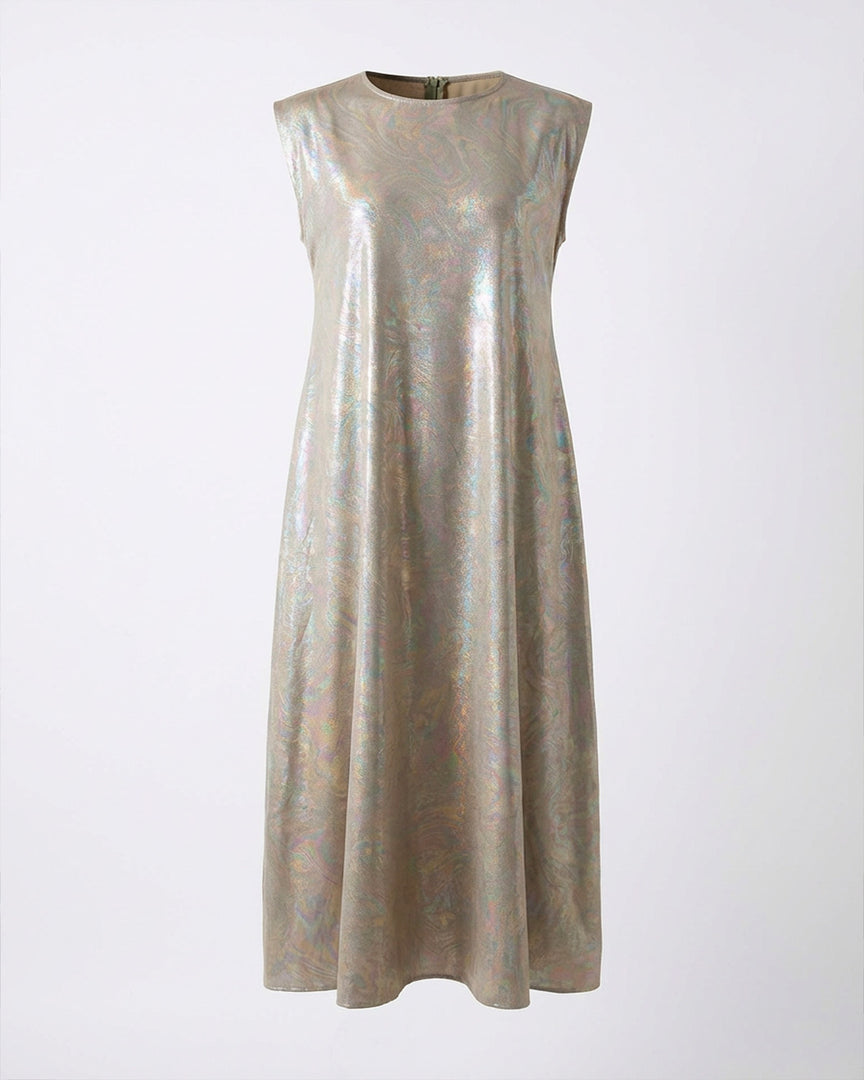 Moss Green swirl dress
