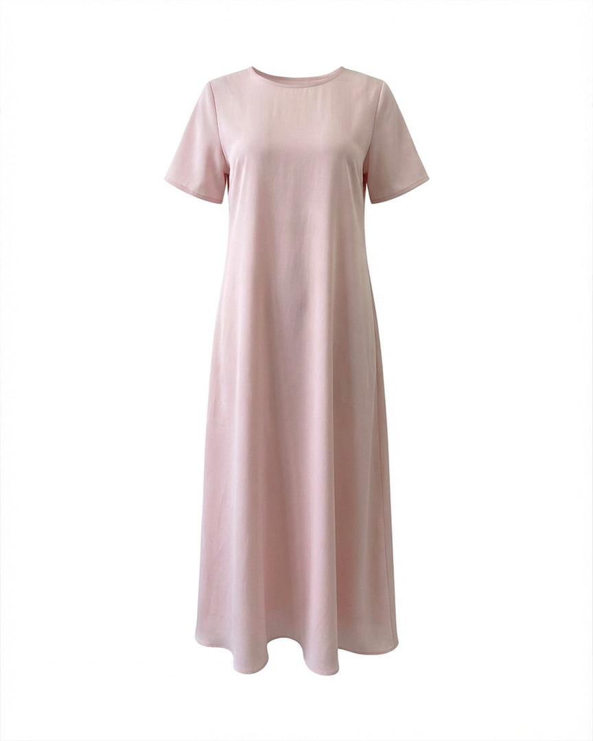 Light Pink Rayon Dress