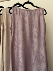Pink shimmer Crepe Dress