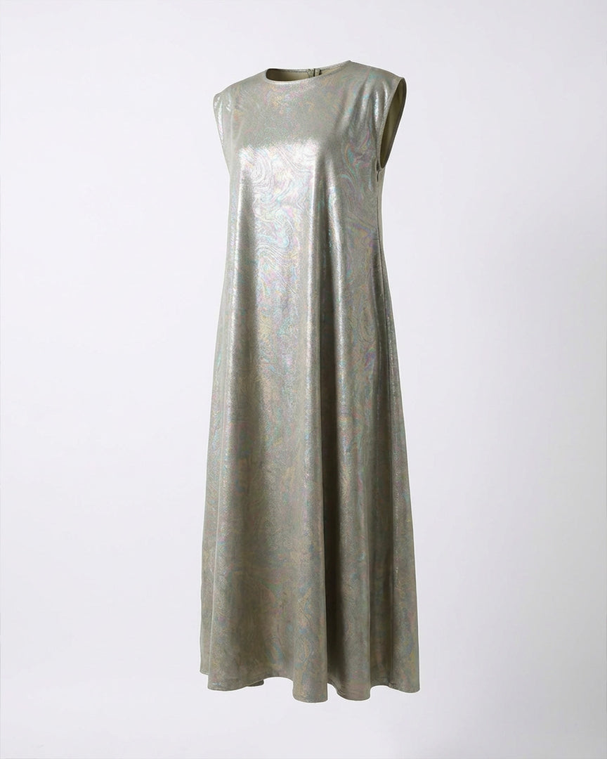 Moss Green swirl dress
