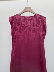 Red viscose Dress