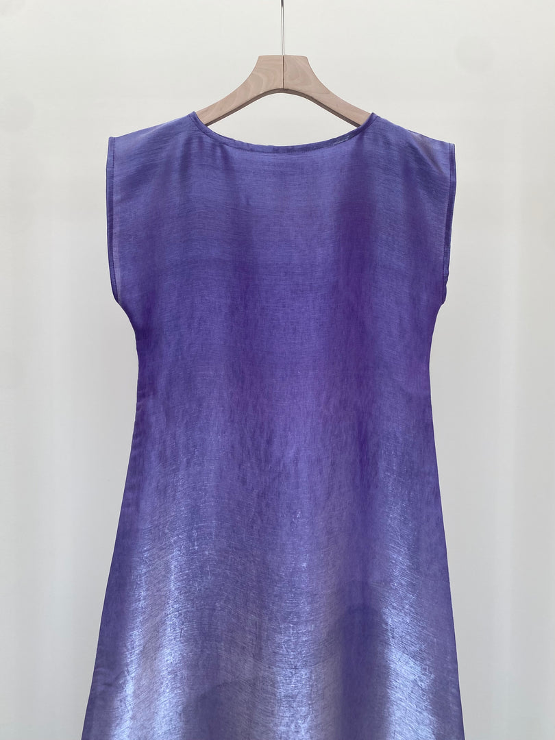Lilac Fade Rayon Dress