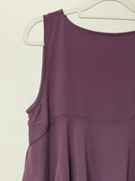 Load image into Gallery viewer, Purple Chiffon Ruffle Dress
