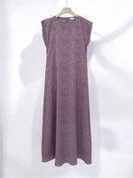 Load image into Gallery viewer, Light Brown Jacquard dress
