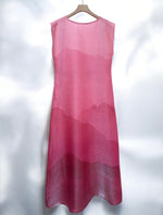 Load image into Gallery viewer, Pink Fade Rayon Dress
