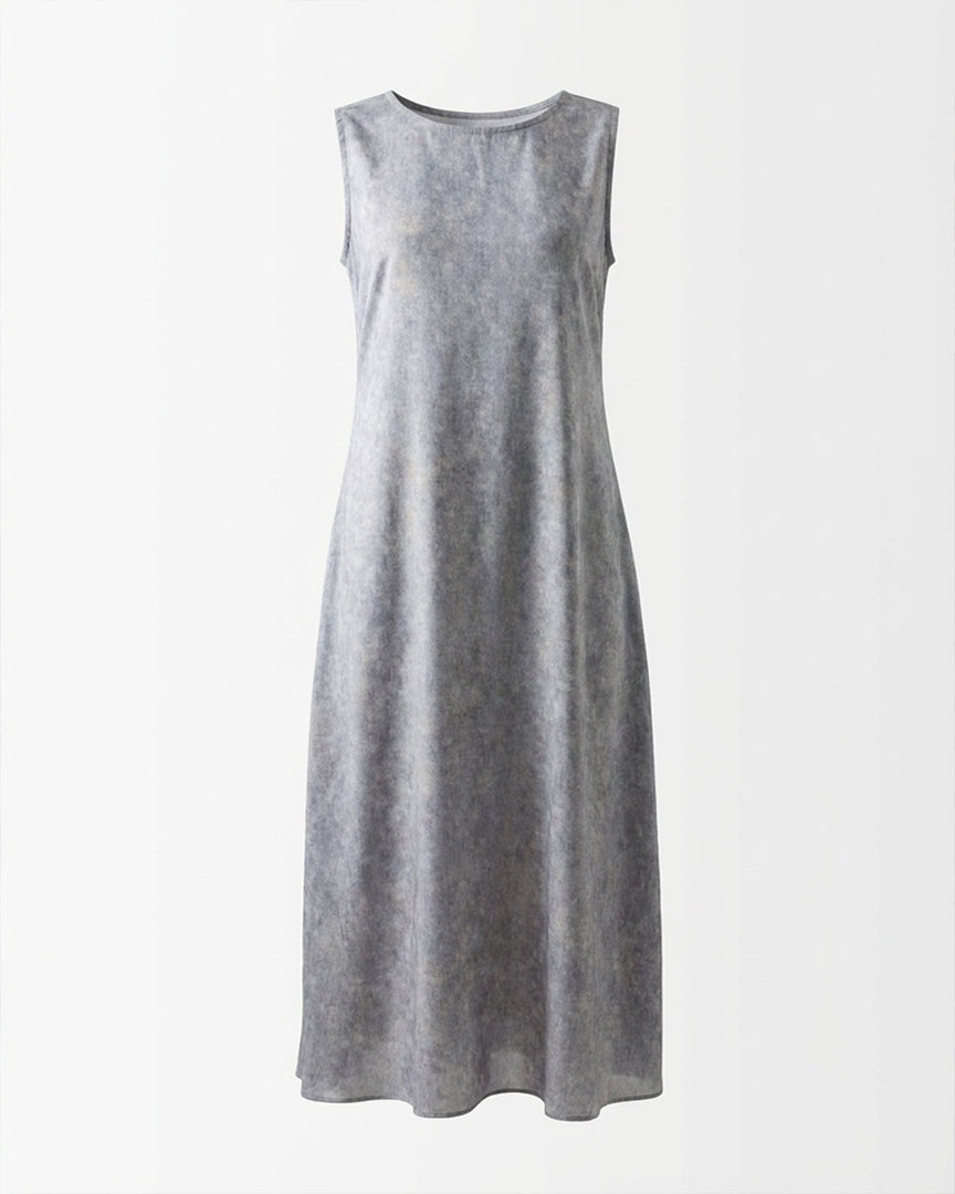 Grey silky chiffon