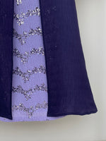 Load image into Gallery viewer, Purple Organza and Sequins Two-piece Dress with shailah
