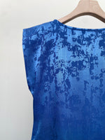 Load image into Gallery viewer, Blue Viscose Dress
