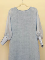 Load image into Gallery viewer, Light Blue Chiffon Dress