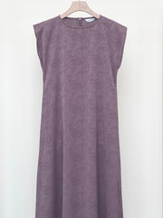 Light Brown Jacquard Dress