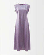 Load image into Gallery viewer, Purple swirl dress