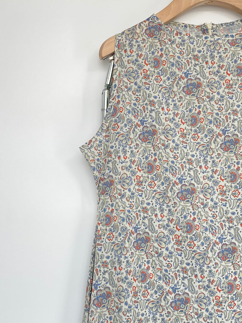 White Floral Dress