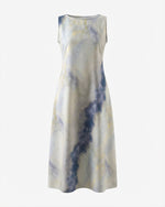 Load image into Gallery viewer, Sky Glow Linen Viscose Dress
