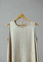 Load image into Gallery viewer, Beige Crepe Dress
