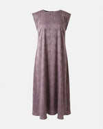 Load image into Gallery viewer, Light brown Jacquard dress