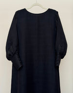 Load image into Gallery viewer, Black Chiffon Dress