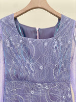 Load image into Gallery viewer, Purple Floral Lace Dress
