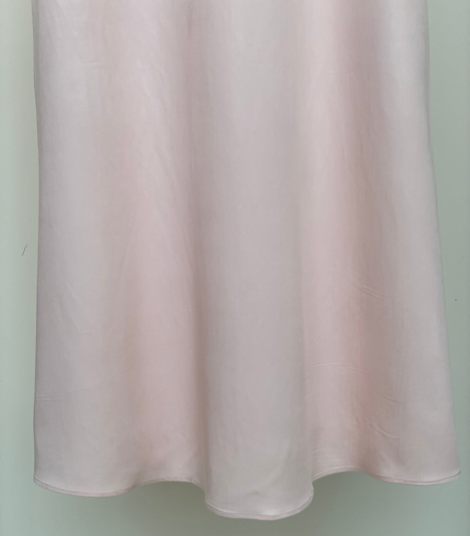 Light Pink Long Rayon Dress