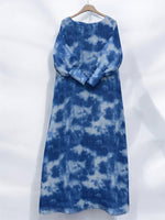 Load image into Gallery viewer, Blue sky Double Chiffon Dress
