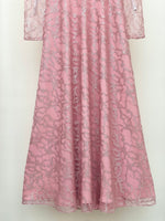 Load image into Gallery viewer, Peach Pink Lace Dress
