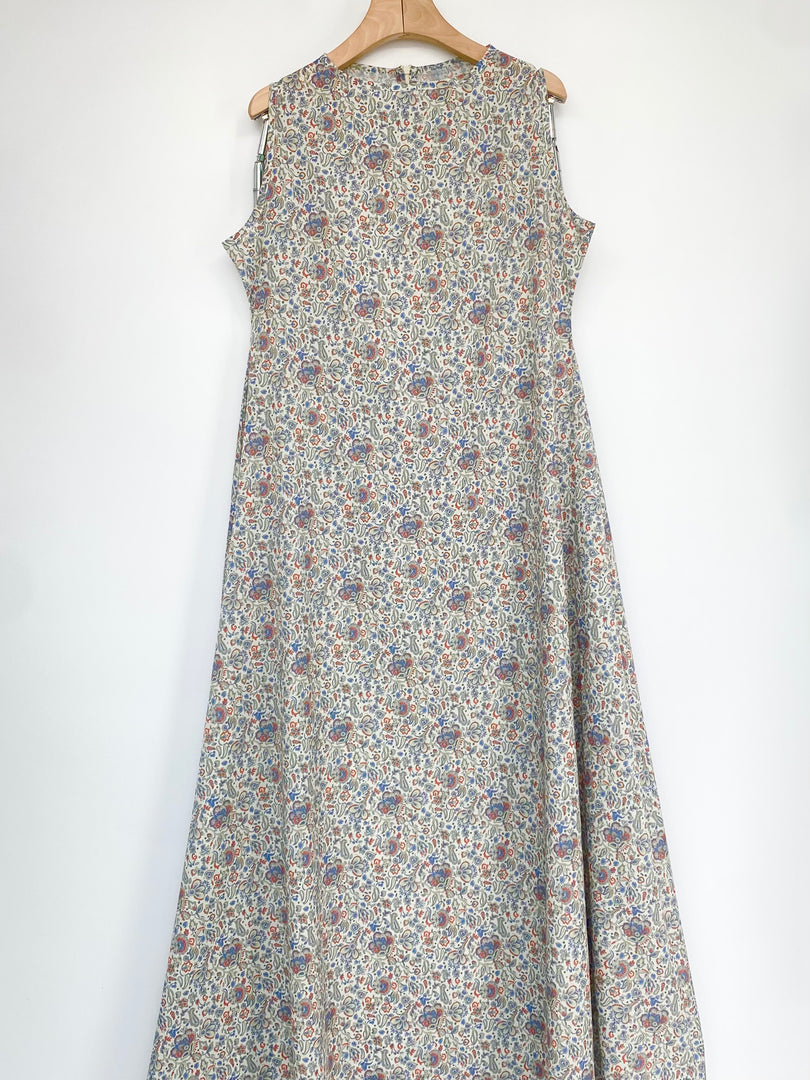 White Floral Dress