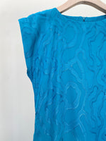Load image into Gallery viewer, Turquoise Organza Dress for Women
