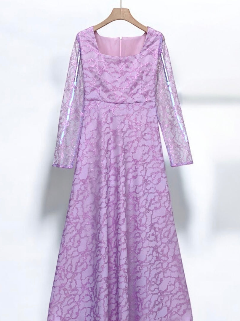 Light Purple Lace Dress