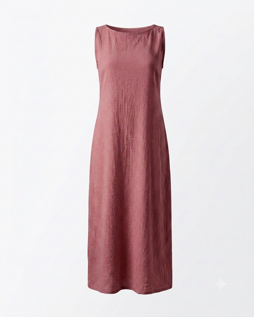 Pink Rayon Dress