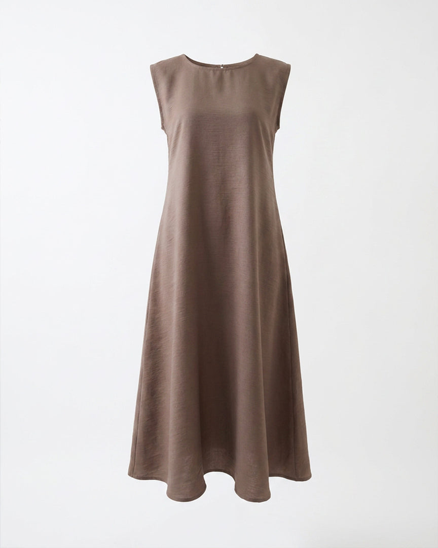 Brown Shimmer Linen