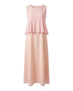 Load image into Gallery viewer, Pink Chiffon Ruffle Dress