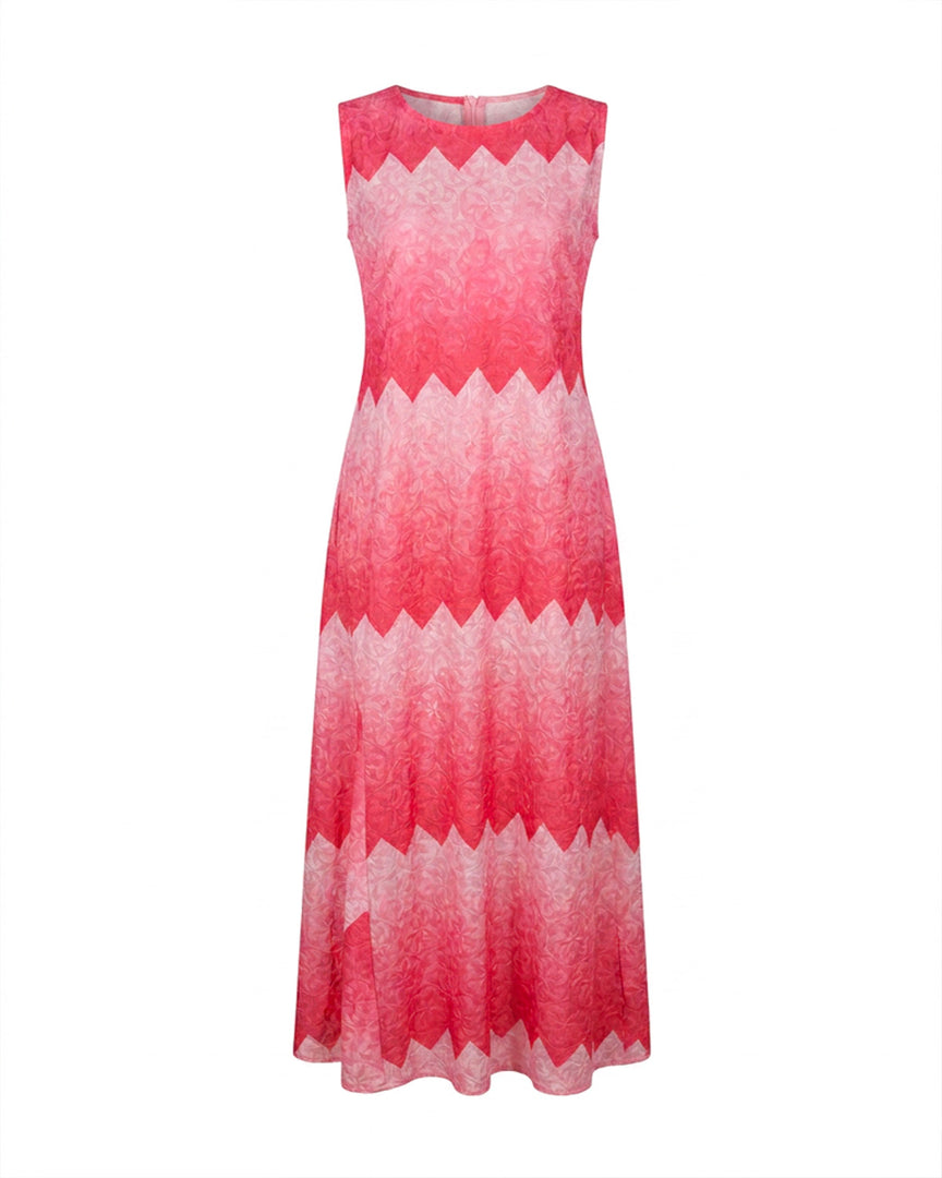 Pink Zigzag Dress